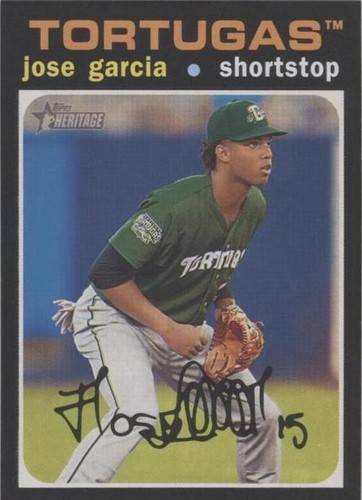 2020 Topps Heritage Minor League Edition - Jose Garcia #39