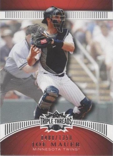 2010 Topps Triple Threads - Joe Mauer #105