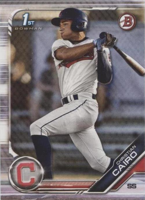 2019 Bowman Draft - Christian Cairo #BD-195