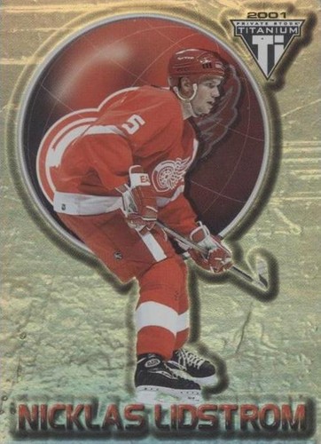 2000-01 Pacific Private Stock Titanium - Nicklas Lidstrom #33