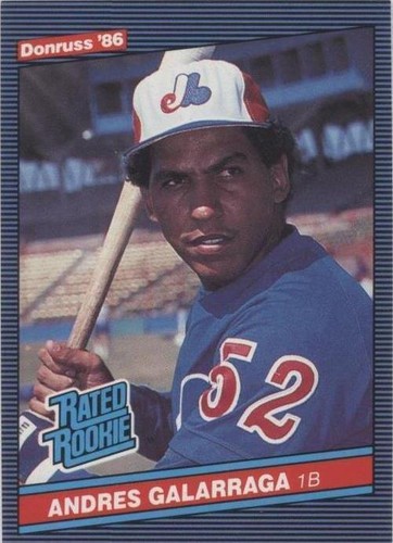 1986 Donruss - Andres Galarraga #33