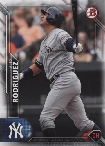 2016 Bowman - Alex Rodriguez #61