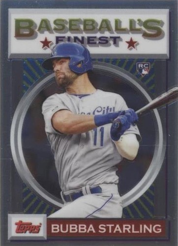 2020 Topps Finest Flashbacks - Bubba Starling #30