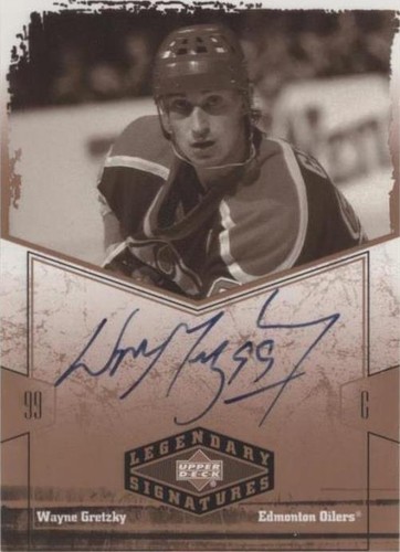 2004-05 Upper Deck Legendary Signatures - Wayne Gretzky #WG