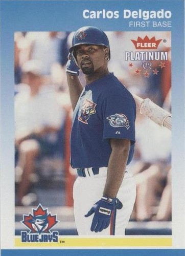 2002 Fleer Platinum - Carlos Delgado #58