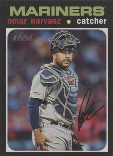 2020 Topps Heritage - Omar Narvaez #28