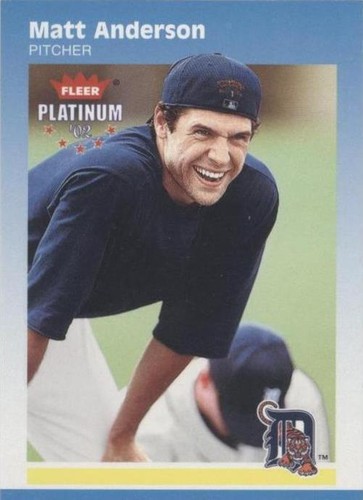 2002 Fleer Platinum - Matt Anderson #38