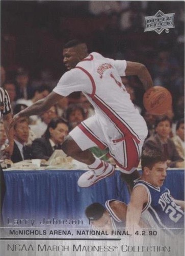 2014-15 Upper Deck NCAA March Madness Collection - Larry Johnson #LJ-2