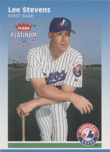 2002 Fleer Platinum - Lee Stevens #74