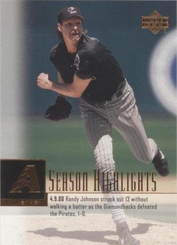 その他 2001 UD Greg Maddux Randy Johnson 5/25 2001 Upper