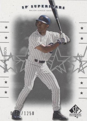 2001 SP Authentic - Corey Patterson #180