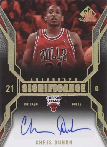 2007-08 SP Game Used - Chris Duhon #SI-CD