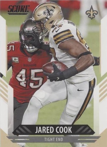 2021 Score Jared Cook #211