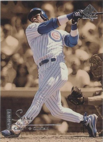 1999 SP Authentic - Sammy Sosa #18
