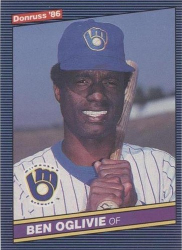 1986 Donruss - Ben Oglivie #333