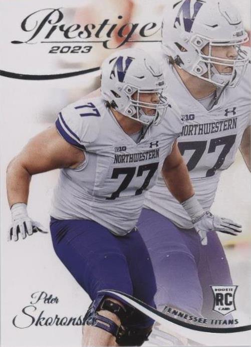 2023 Panini Prestige Peter Skoronski #370