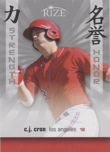 2012 Leaf Rize Draft - C.J. Cron #SH-4
