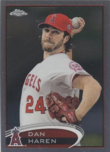 2012 Topps Chrome - Dan Haren #126