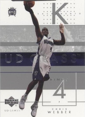 2002-03 UD Glass - Chris Webber #72