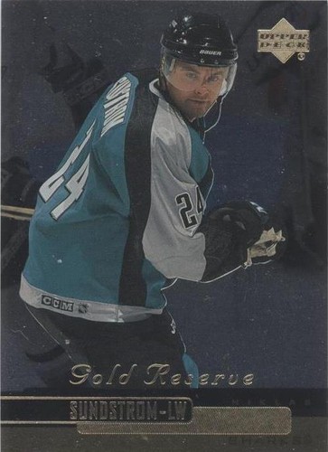 1999-00 Upper Deck Gold Reserve - Niklas Sundstrom #280