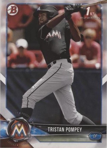 2018 Bowman Draft - Tristan Pompey #BD-129