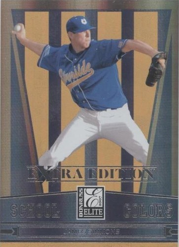 2007 Donruss Elite Extra Edition - James Simmons #SC-30