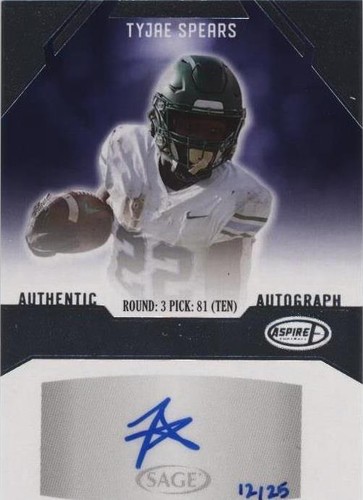 2023 Sage Aspire Tyjae Spears #ASP-TS