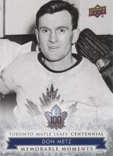 2017 Upper Deck Toronto Maple Leafs Centennial - Don Metz #173