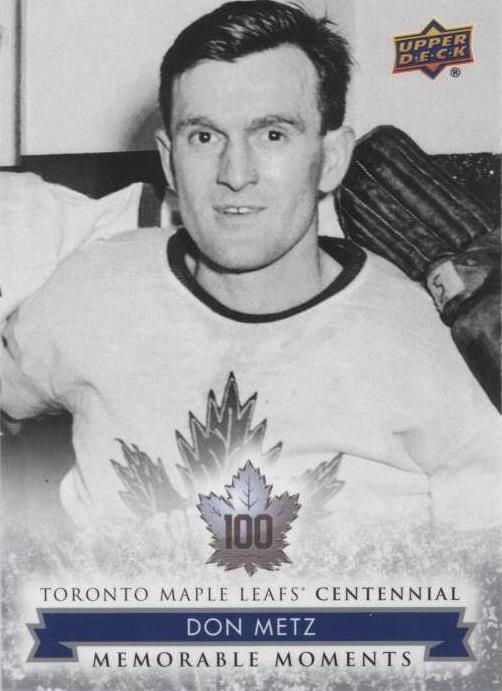 2017 Upper Deck Toronto Maple Leafs Centennial - Don Metz #173