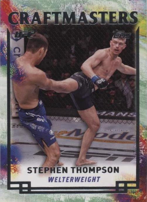 2024 Topps UFC Knockout - Stephen Thompson #CRM-17