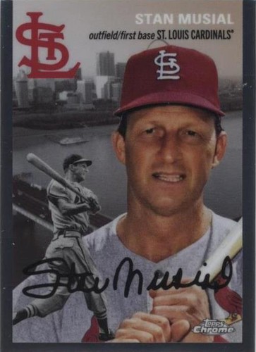 2023 Topps Chrome Platinum Anniversary - Stan Musial #54CV-16