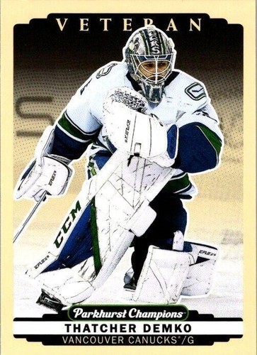 2022-23 Upper Deck Parkhurst Champions - Thatcher Demko #214
