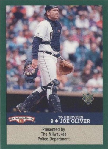 1995 Upper Deck #297 Joe Oliver Milwaukee Brewers | eBay