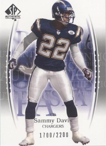 2003 SP Authentic Sammy Davis #115