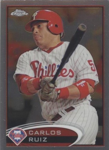 2012 Topps Chrome - Carlos Ruiz #212