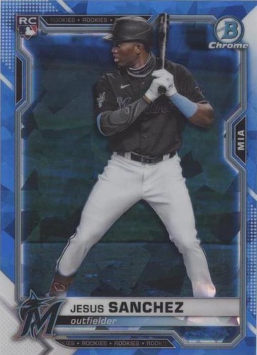 2021 Bowman Chrome Sapphire Edition - Jesus Sanchez #35