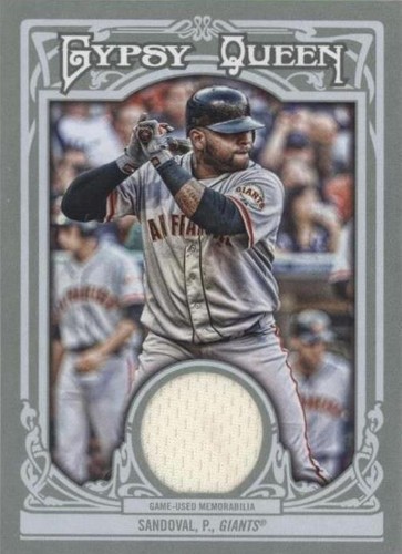 2013 Topps Gypsy Queen - Pablo Sandoval #GQR-PS