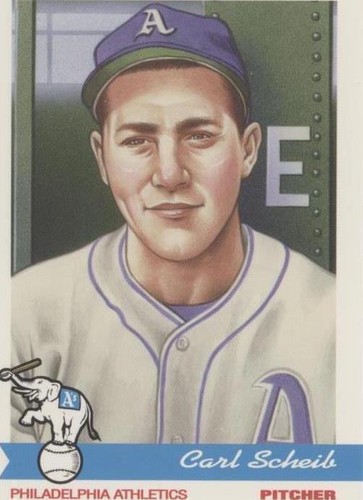 1998 Philadelphia Athletics Historical Society - Carl Scheib #23