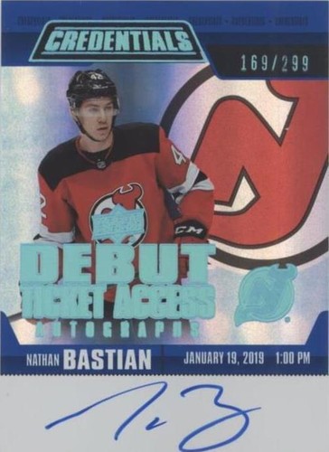 2019-20 Upper Deck Credentials - Nathan Bastian #RTAA-NB