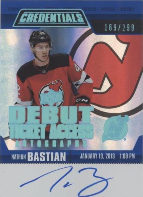 2019-20 Upper Deck Credentials - Nathan Bastian #RTAA-NB