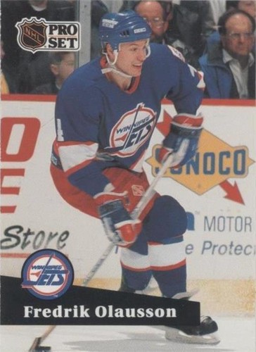 1991-92 Pro Set - Fredrik Olausson #264