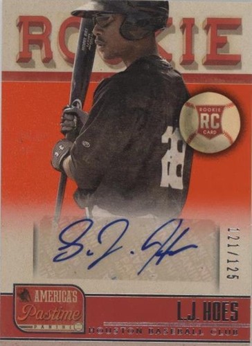 2013 Panini America's Pastime - L.J. Hoes #268