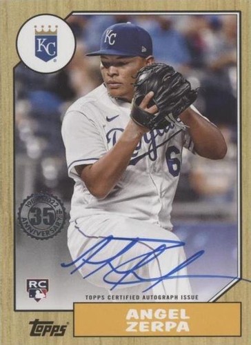 2022 Topps Update Series - Angel Zerpa #87BA-AZ