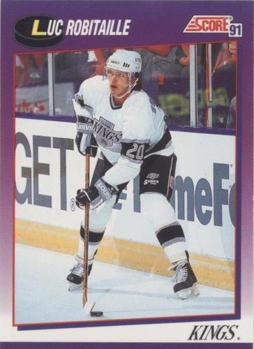 1991-92 Score American - Luc Robitaille #3