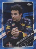 2021 Topps Chrome Sapphire Edition Formula 1 - Sergio Perez #4