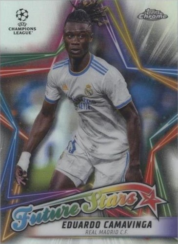 2021-22 Topps Chrome UCL Eduardo Camavinga #FS-12