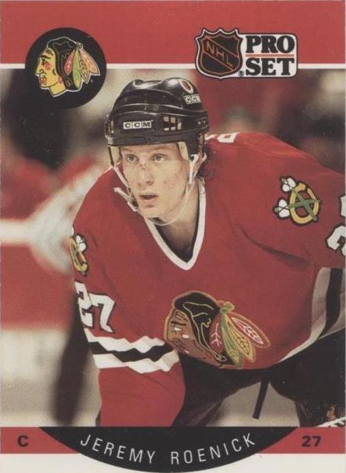 1990-91 Pro Set - Jeremy Roenick #58