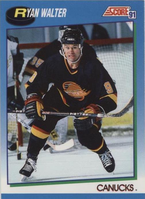 1991-92 Score Canadian - Ryan Walter #591