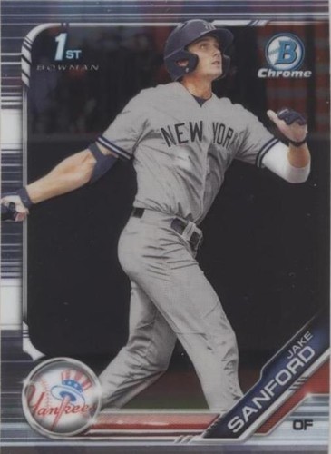 2019 Bowman Draft - Jake Sanford #BDC-82
