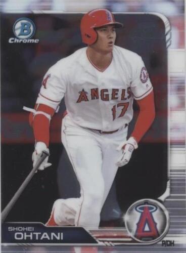 499 🔥SHOHEI OHTANI🔥2019 BOWMAN CHROME REFRACTOR LA ANGELS